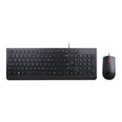 Teclado Lenovo Usb Essential Teclado + Mouse