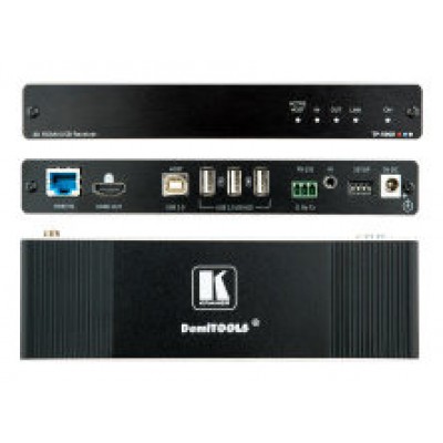 Kramer Electronics TP-590R extensor audio/video Receptor AV Negro (Espera 4 dias)