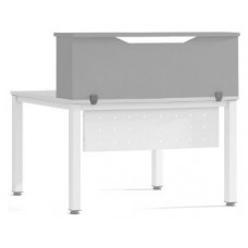 MODULO RECEPCION ALTILLO 120CM GRIS / GRIS. MEDIDAS 120X40X30CM. (MESA NO INCLUIDA EN EL PRECIO, SE COMPRA APARTE) ROCADA 5012AN02 (Espera 4 dias)