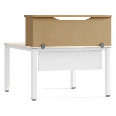 MODULO RECEPCION ALTILLO 120CM ROBLE / ROBLE. MEDIDAS 120X40X30CM. (MESA NO INCLUIDA EN EL PRECIO, SE COMPRA APARTE) ROCADA 5012AR08 (Espera 4 dias)