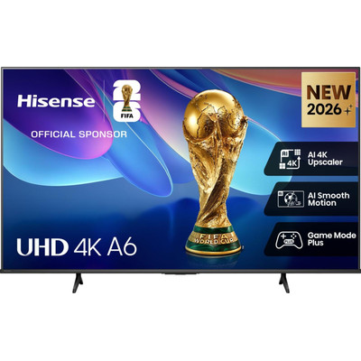 TELEVISOR 50"" UHD 4K 50A6S SMART TV HISENSE (Espera 4 dias)