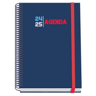 AGENDA ESCOLAR 2024-2025 TAMAÑO A5 TAPA CARTON FORRADO  SEMANA VISTA SELECT PRIME DOHE 51770 (Espera 4 dias)