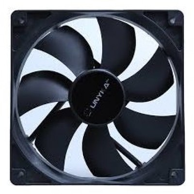 VENTILADOR INTERNO UNYKA 90mm COLOR NEGRO 7 ASPAS