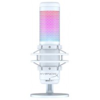 HyperX QuadCast S Blanco Micrófono para PC (Espera 4 dias)