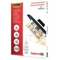 FELLOWES  Fundas para Plastificar 5307506/ A3/ 125 Micras/ 100 unidades