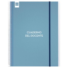 CUADERNO-AGENDA,2 CURSO DOCENTE 230X310 SEMANA PÁGINA ESPAÑOL FINOCAM 5340200 (Espera 4 dias)