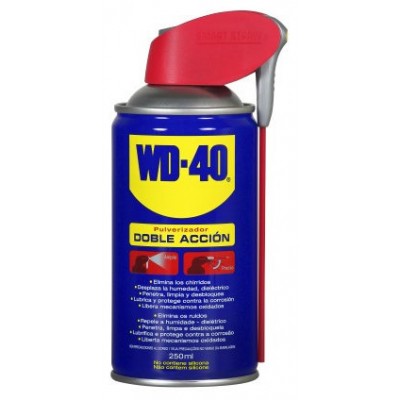 BOTE 250ML ACEITE LUBRICANTE CON PULVERIZADOR Y CANULA INTEGRADA WD40 534489 (Espera 4 dias)