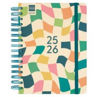 AGENDA ESCOLAR 2025-2026 CURSO COSMO 4º 155X212  1DIA PAGINA KAI+ FINOCAM 537070226 (Espera 4 dias)