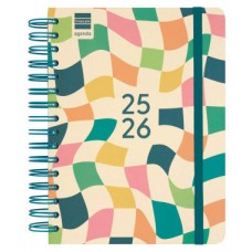 AGENDA ESCOLAR 2025-2026 CURSO COSMO 4º 155X212  1DIA PAGINA KAI+ FINOCAM 537070226 (Espera 4 dias)