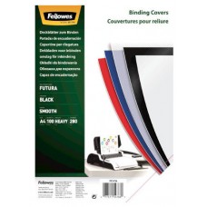 PACK 50 PORTADAS POLIPROPILENO A4 700 MICRAS NEGRO FELLOWES 5477502 (Espera 4 dias)