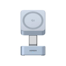 UGREEN QI25W 2-IN-1 MAGNETIC WIRELESS CHARGER (Espera 4 dias)