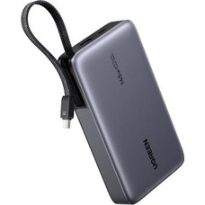 UGREEN 20000MAH 145W BUILT-IN CABLE_ 145W FAST CHARGING POWER BANK WITH CABLE 20000MAH 100WC CABLE + 45WC FEMALE + 33WA FEMALE DEEP SPACE GRAY (LY) (Espera 4 dias) UGREEN 20000MAH 145W BUILT-IN CABLE_ 145W FAST CHARGING POWER BANK WITH CABLE 20000MAH 100WC CABLE + 45WC FEMALE + 33WA FEMALE DEEP SPACE GRAY (LY) (Espera 4 dias)