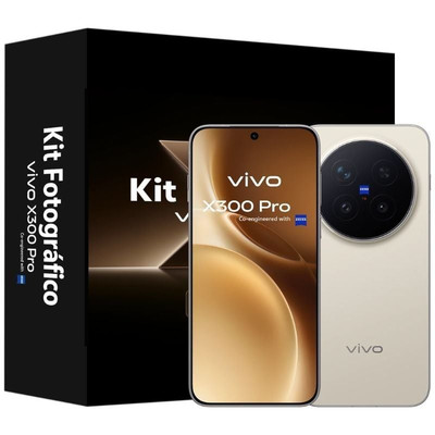 SMARTPHONE VIVO X300 PRO 6.78"" (16+512GB) MARRON + KIT TELEOBJETIVO + CARGADOR (Espera 4 dias)