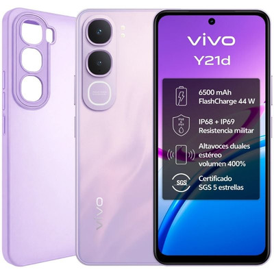 SMARTPHONE VIVO Y21d 6.68"" (4+128GB) MORADO (Espera 4 dias) SMARTPHONE VIVO Y21d 6.68"" (4+128GB) MORADO (Espera 4 dias)