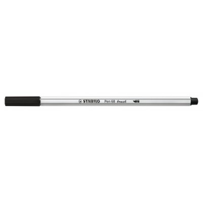 ROTULADOR PUNTA FIBRA PINCEL PEN 68 BRUSH NEGRO STABILO 568/46 (MIN10) (Espera 4 dias)