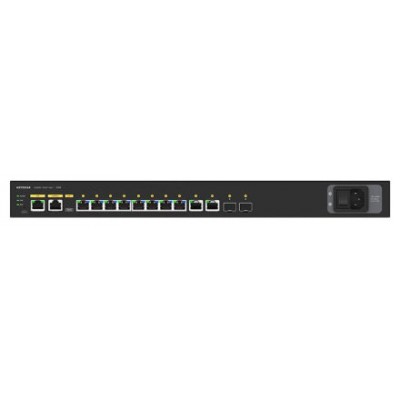 NETGEAR GSM4212P Gestionado L2/L3 Gigabit Ethernet (10/100/1000) Energía sobre Ethernet (PoE) 1U Negro (Espera 4 dias)