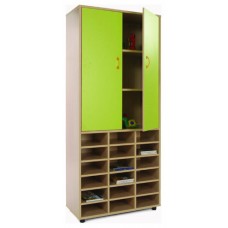 MUEBLE ALTO CASILLERO Y ARMARIO HAYA MOBEDUC 600406HPS18 (Espera 4 dias)