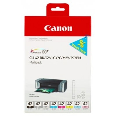 Canon PIXMA PRO-100 Cartuchos Pack 8 colores CLI-42