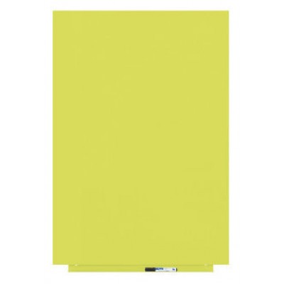 PIZARRA SIN MARCO SKINWHITEBOARD COLOR AMARILLO AZUFRE ESCALA DE AMARILLOS. MEDIDA 75X115CM MAGNÉTICA MODULAR ROCADA 6420R-1016 (Espera 4 dias)