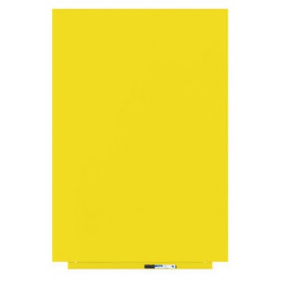 PIZARRA SIN MARCO SKINWHITEBOARD COLOR AMARILLO TRÁFICO ESCALA DE AMARILLOS. MEDIDA 75X115CM MAGNÉTICA MODULAR ROCADA 6420R-1023 (Espera 4 dias)