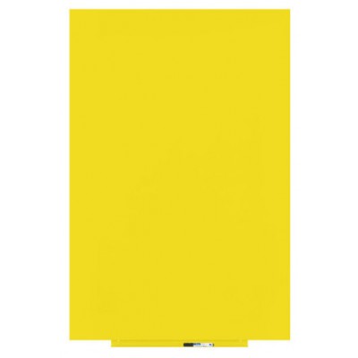 PIZARRA SIN MARCO SKINWHITEBOARD COLOR AMARILLO TRÁFICO ESCALA DE AMARILLOS. MEDIDA 100X150CM MAGNÉTICA MODULAR ROCADA 6421R-1023 (Espera 4 dias)