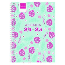 AGENDA ESCOLAR 2024-2025 8º 120X164 SEMANA VISTA HORIZONTAL COOL SELVA FINOCAM 645000725 (Espera 4 dias)