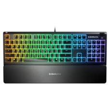 Steelseries APEX 3 teclado USB AZERTY Francés Negro (Espera 4 dias)