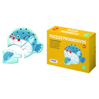 CAJA 4 PUZZLES PROGRESIVOS ANIMALES - PUZZLE DE 2/3 PIEZAS - A PARTIR DE 2 AÑOS DOHE 65000 (Espera 4 dias) CAJA 4 PUZZLES PROGRESIVOS ANIMALES - PUZZLE DE 2/3 PIEZAS - A PARTIR DE 2 AÑOS DOHE 65000 (Espera 4 dias)