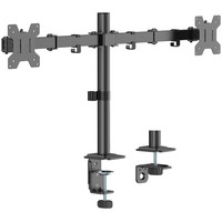 EQUIP Soporte articulado para dos monitores de escritorio de 17"-32" EQUIP Soporte articulado para dos monitores de escritorio de 17"-32"
