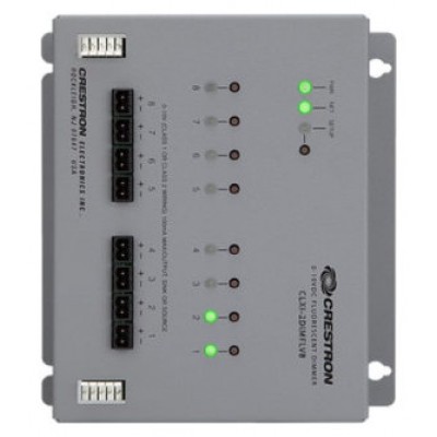 CRESTRON 0-10 VOLT 8 CHANNEL DIMMER MODULE, 2 FEEDS, 230V (CLXI-2DIMFLV8) 6507764 (Espera 4 dias)