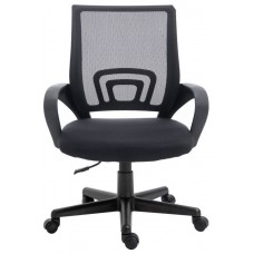 Silla De Oficina Equip De Malla Color Negro