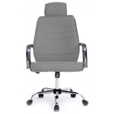 SILLA DE OFICINA EQUIP ERGONOMICA RESPALDO MEDIO COLOR GRIS (Espera 4 dias)