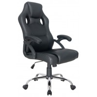 Silla De Oficina Ergonomica Equip Color Negro