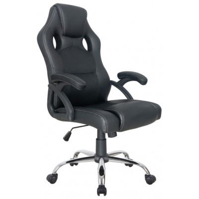 Silla De Oficina Ergonomica Equip Color Negro
