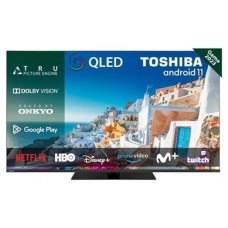 TOSHIBA TV 65" 65QA7D63DG UHD QLED ANDROIDTV PEANA