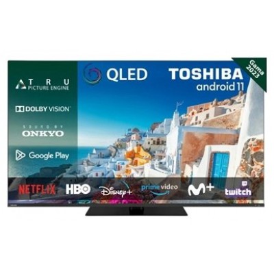 TV TOSHIBA 65" 65QA7D63DG UHD QLED ANDROIDTV PEANA