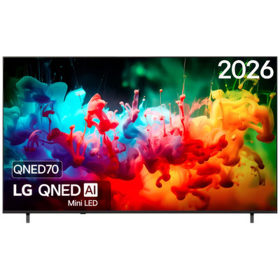 LG QNED AI MiniLED 65QNED70B6C 165,1 cm (65") 4K Ultra HD Smart TV Wifi Negro LG QNED AI MiniLED 65QNED70B6C 165,1 cm (65") 4K Ultra HD Smart TV Wifi Negro