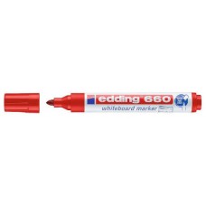 MARCADOR PIZARRA BLANCA 660 1,5-3MM ROJO EDDING 660-02 (MIN10) (Espera 4 dias)