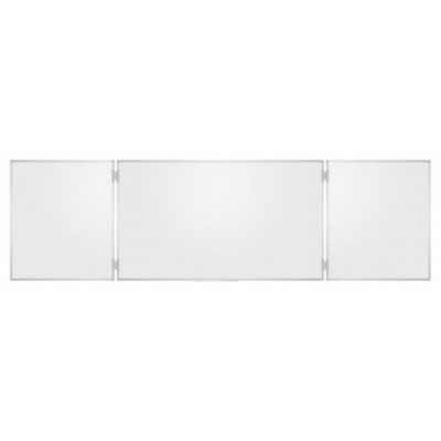 PIZARRA TRIPTICA VITRIFICADA BLANCA 400X100 (200X100 CERRADA) ROCADA 6729 (Espera 4 dias)