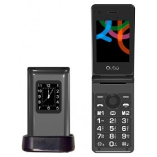 Telefono Qubo X-28BKC Negro - 2,8"+1,77" - Telefono Qubo X-28BKC Negro - 2,8"+1,77" -