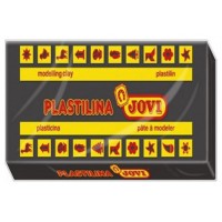 CAJA 30 PASTILLAS PLASTILINA 50 G - NEGRO JOVI 7015 (Espera 4 dias)