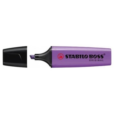 MARCADOR FLUORESCENTE BOSS ORIGINAL TRAZO 2/5MM. VIOLETA STABILO 70/55 (MIN10) (Espera 4 dias)