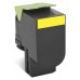 Lexmark 702HY Cartucho de toner amarillo Alto Rendimiento Retornable (3k)