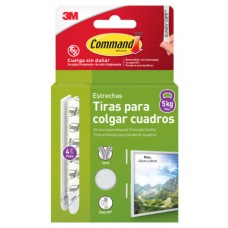BLISTER TIRAS ADHESIVAS ESTRECHAS PARA CUADROS HASTA 5KG COMMAND 17207WHI-4-ISP 3M 7100337206 (Espera 4 dias) BLISTER TIRAS ADHESIVAS ESTRECHAS PARA CUADROS HASTA 5KG COMMAND 17207WHI-4-ISP 3M 7100337206 (Espera 4 dias)