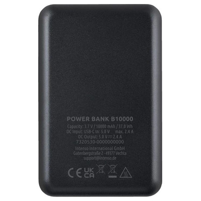 Intenso | PowerBank B10000 | 10000 mAh Negro Intenso | PowerBank B10000 | 10000 mAh Negro
