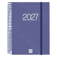 AGENDA 2027 BASIC YEAR E10 155X212MM DIA PAGINA AZUL FINOCAM 741101027 (Espera 4 dias) AGENDA 2027 BASIC YEAR E10 155X212MM DIA PAGINA AZUL FINOCAM 741101027 (Espera 4 dias)