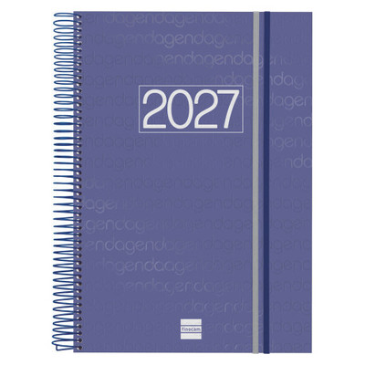 AGENDA 2027 BASIC YEAR E40 210X297MM DIA PAGINA AZUL FINOCAM 741111027 (Espera 4 dias)