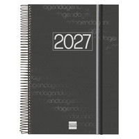 AGENDA 2027 BASIC YEAR E40 210X297MM DIA PAGINA NEGRO FINOCAM 741116027 (Espera 4 dias) AGENDA 2027 BASIC YEAR E40 210X297MM DIA PAGINA NEGRO FINOCAM 741116027 (Espera 4 dias)
