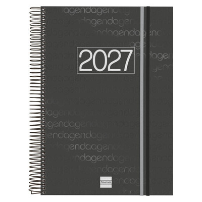 AGENDA 2027 BASIC YEAR E40 210X297MM DIA PAGINA NEGRO FINOCAM 741116027 (Espera 4 dias) AGENDA 2027 BASIC YEAR E40 210X297MM DIA PAGINA NEGRO FINOCAM 741116027 (Espera 4 dias)
