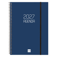 AGENDA 2027 BASIC OPAQUE E10 155X212MM SEMANA VISTA HORIZONTAL AZUL FINOCAM 742761027 (Espera 4 dias) AGENDA 2027 BASIC OPAQUE E10 155X212MM SEMANA VISTA HORIZONTAL AZUL FINOCAM 742761027 (Espera 4 dias)